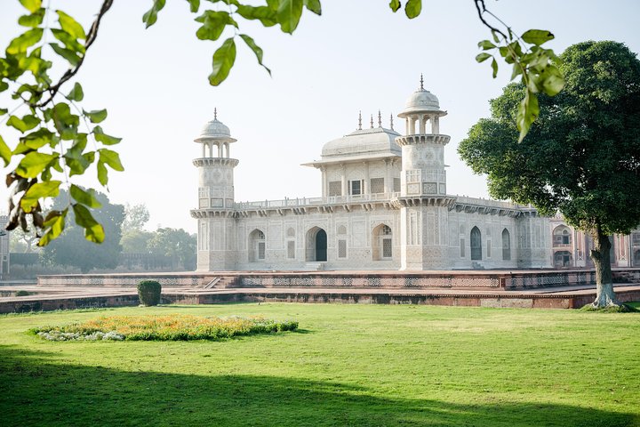 Visita privata modulabile Taj Mahal forte di Agra Mehtab Bagh 9512P18