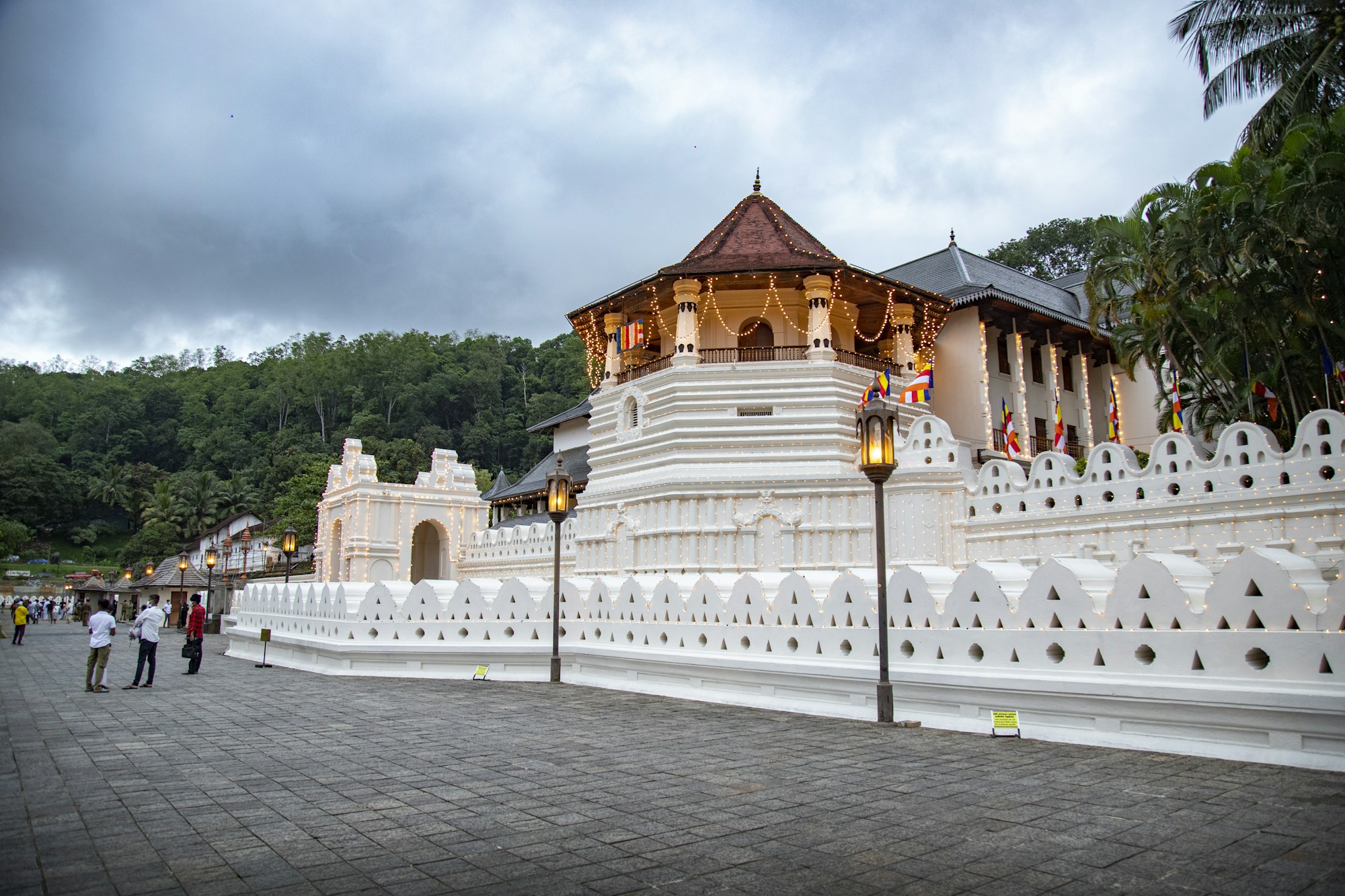 Der Zahntempel in Kandy, buddhistisches Heiligtum und UNESCO-Welterbe