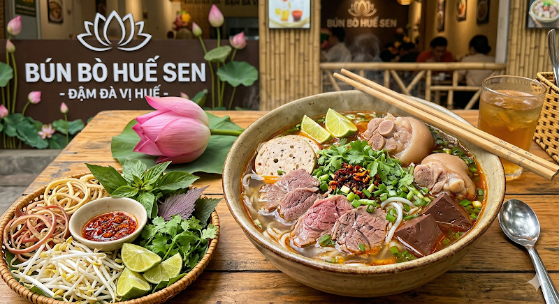 Bún bò Huế Sen – 69 Võ Thị Sáu, Thuận Hóa, Huế 49000, Vietnam (photo 3)