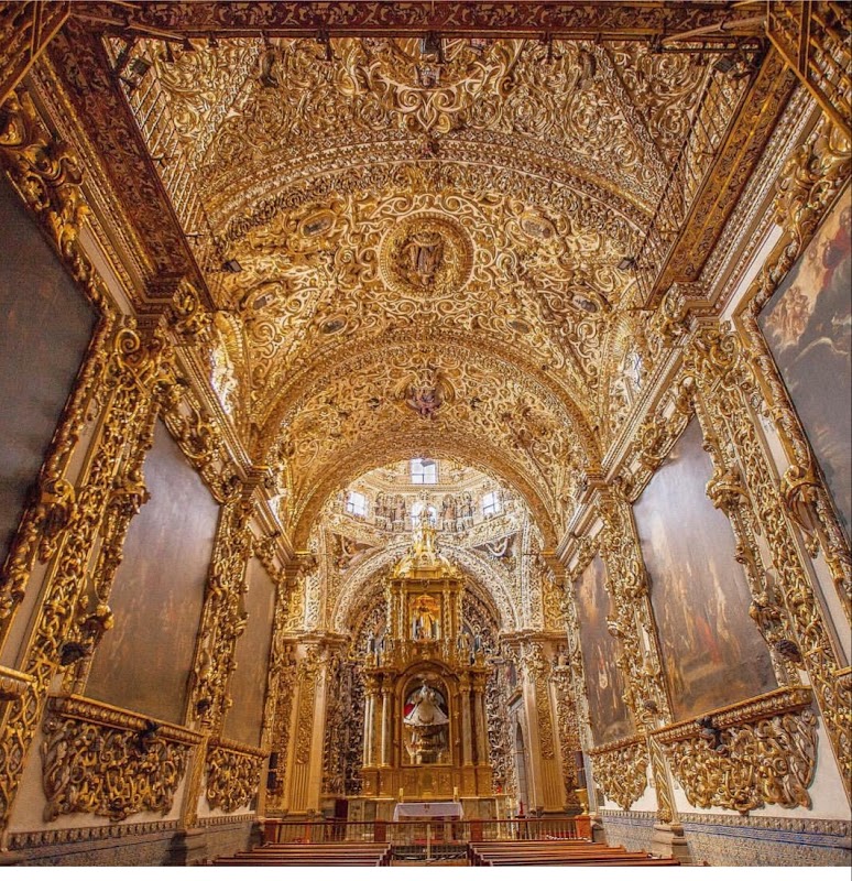 Chapelle du Rosaire, au temple de Santo Domingo – Av. 4 Pte., Centro histórico de Puebla, 72000 Heroica Puebla de Zaragoza, Pue., Mexique (photo 2)
