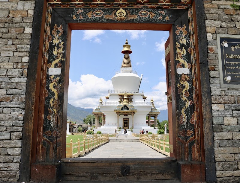Chorten commémoratif national – Chorten commémoratif national, Chhoten Lam, Thimphou, Bhoutan (photo 3)