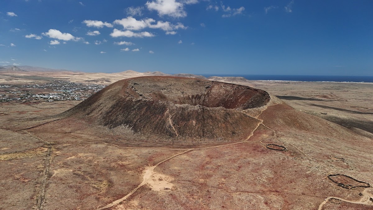 Cratère du Calderón Hondo – Camino Calderas, Lajares, La Oliva, Fuerteventura (photo 1)