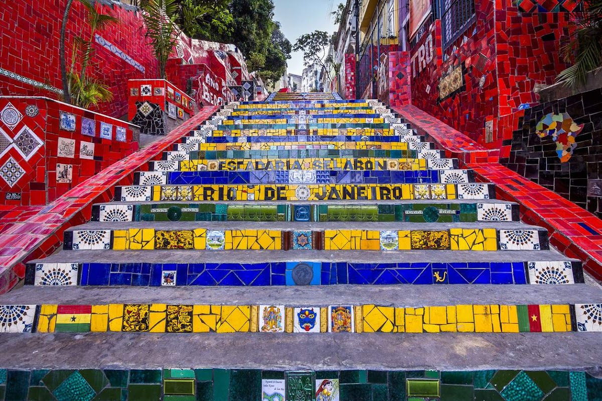 Escadaria Selarón – R. Manuel Carneiro - Santa Teresa, Rio de Janeiro - RJ (photo 1)