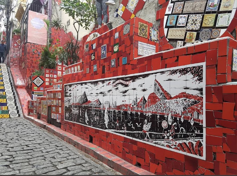 Escadaria Selarón – R. Manuel Carneiro - Santa Teresa, Rio de Janeiro - RJ (photo 3)