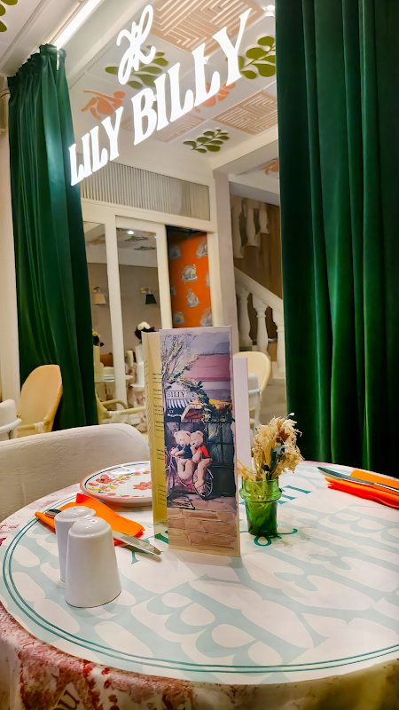 Lily Billy Restaurant – Angle rue Loubnane et rue Hassania, Guéliz, Marrakech (photo 1)