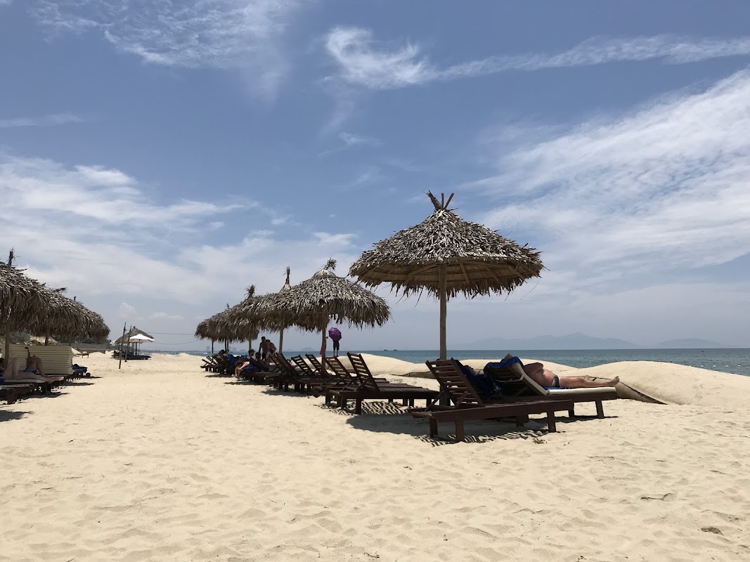 Plage d'An Bang, à vélo – Plage publique d'An Bàng, Hội An, Quảng Nam, Vietnam (photo 1)