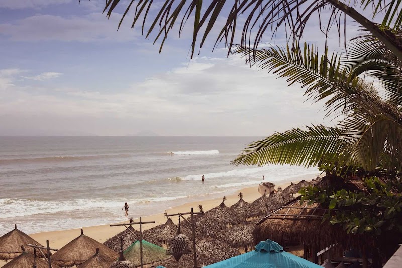 Plage d'An Bang, à vélo – Plage publique d'An Bàng, Hội An, Quảng Nam, Vietnam (photo 3)