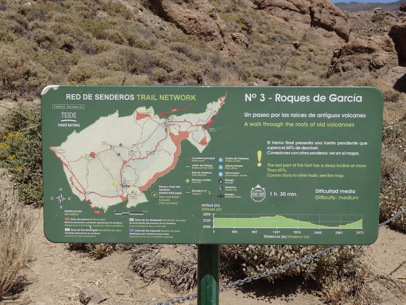 Sentier des Roques de García – Roques de García, Parque Nacional del Teide, La Orotava, Tenerife, Espagne (photo 2)
