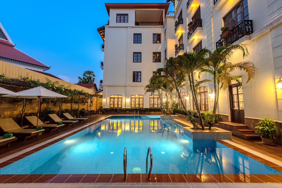 Steung Siemreap Hotel – Quartier du vieux marché, Siem Reap, Cambodge (photo 1)