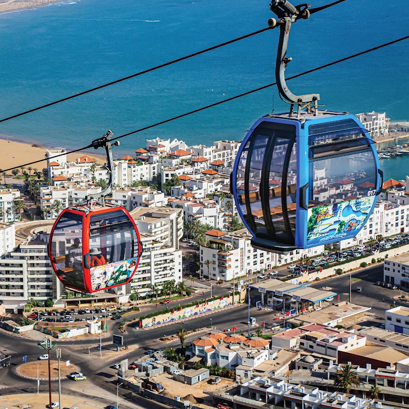 Téléphérique Agadir Oufella – Gare de départ Pont Tildi, Rue Echouhada, Agadir 80000 (photo 1)
