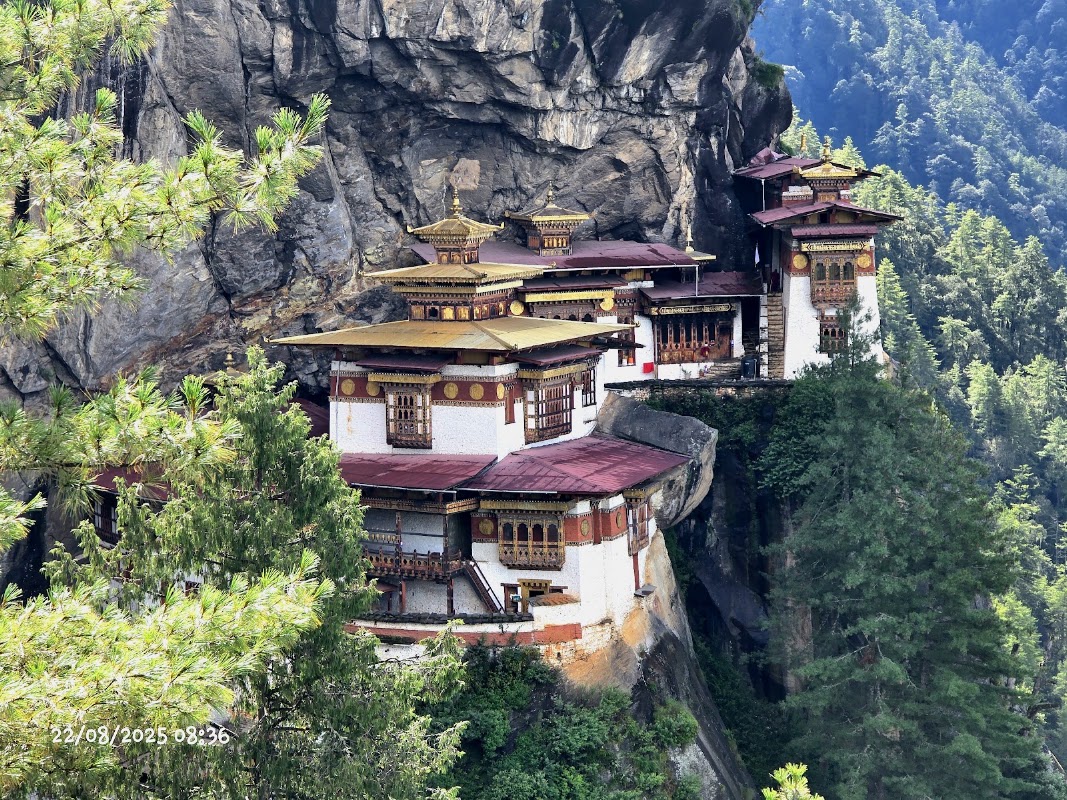 Tiger's Nest (Taktsang Palphug) – Paro Taktsang, sentier de Taktsang, Paro, Bhoutan (photo 1)