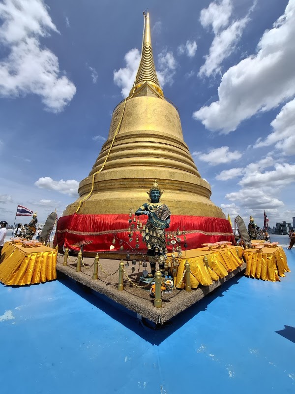 Wat Saket, le Mont d'Or – 344 Thanon Chakkraphatdi Phong, Khwaeng Ban Bat, Khet Pom Prap Sattru Phai, Krung Thep Maha Nakhon 10100, Thaïlande (photo 1)