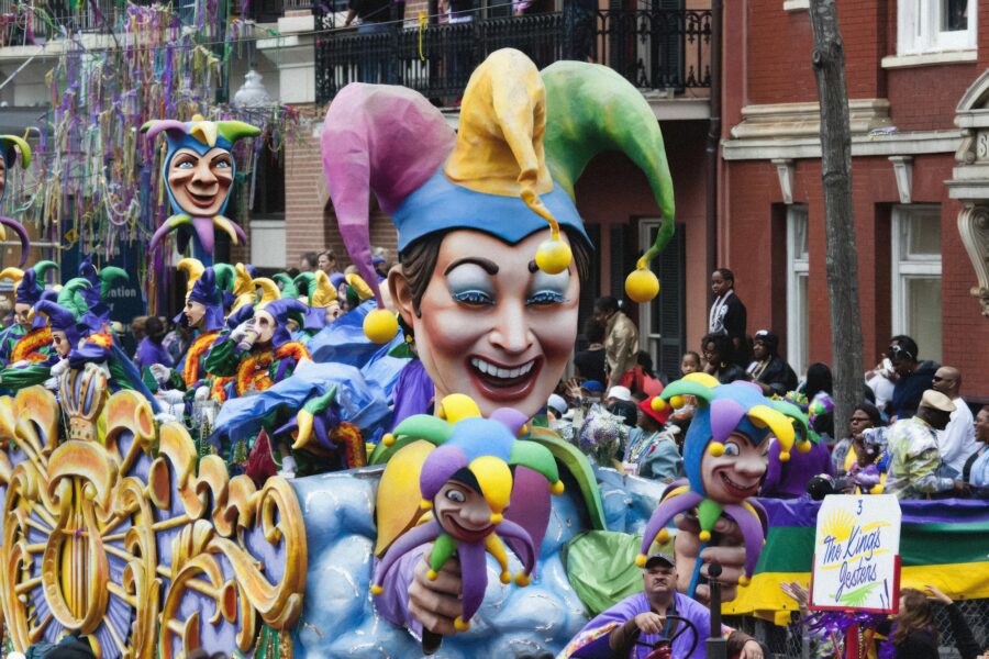 Parade de Mardi Gras à La Nouvelle-Orléans, Louisiane