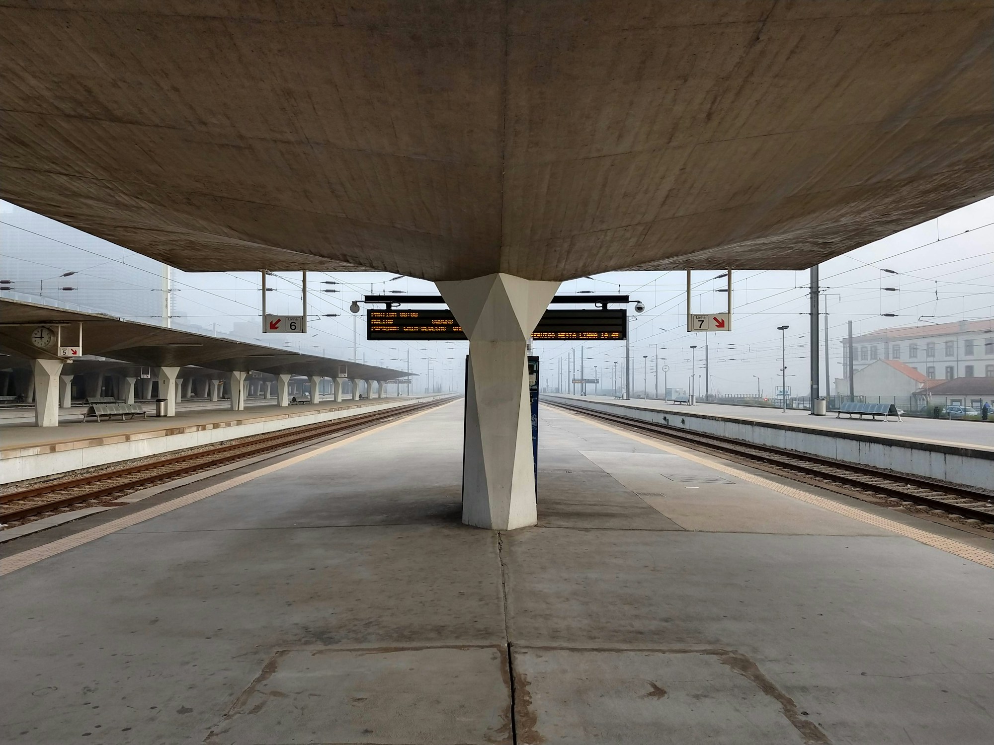 Porto-Campanhã train station, the departure point for trains to Viana do Castelo