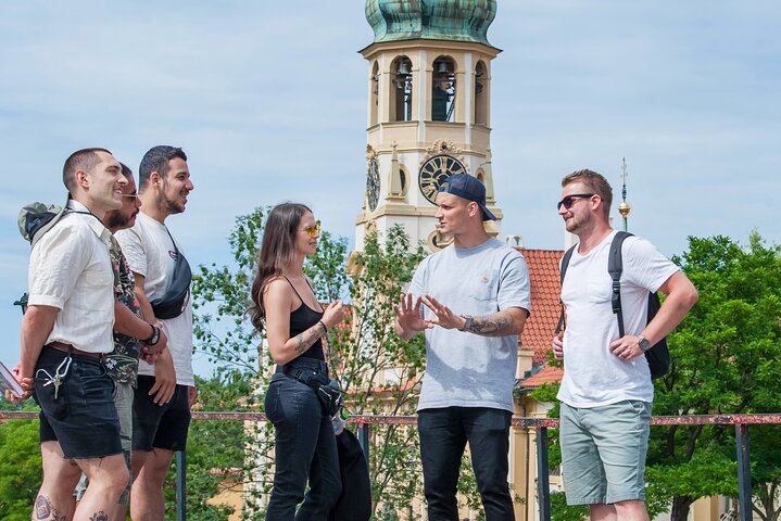 Food walking tour with PragueWay's founders in Prague's castle quarter