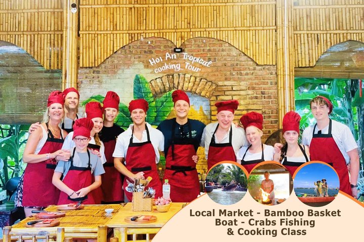 Cours de cuisine à Hoi An : marché, panier-bateau et déjeuner (photo 1)