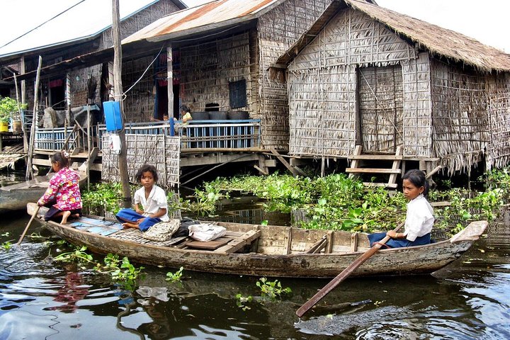 Kampong Phluk, le village sur pilotis du Tonlé Sap – Kampong Phluk, Tonlé Sap, province de Siem Reap, Cambodge (photo 1)