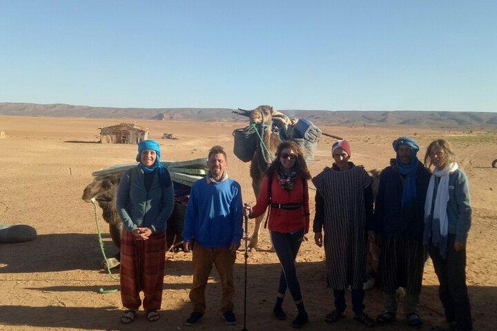 Trek chamelier de 4 jours de M'Hamid à l'erg Chegaga – Point 18, piste entre Tagounite et M'Hamid El Ghizlane, province de Zagora (photo 2)
