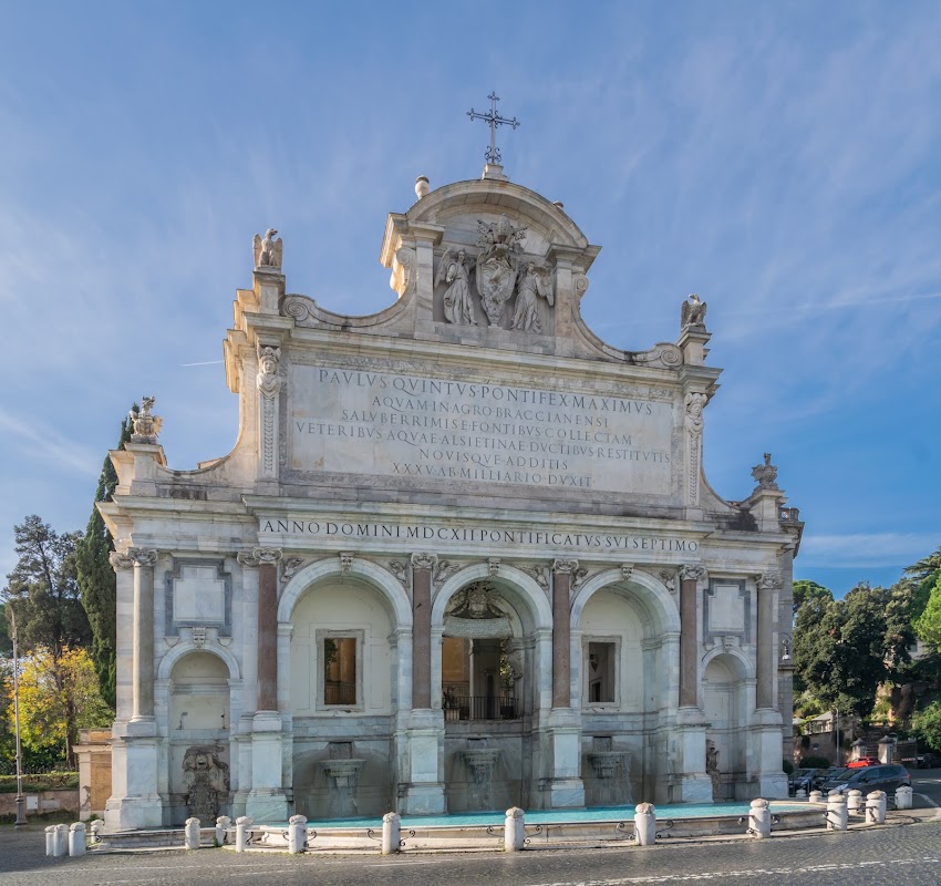 Belvédère du Janicule – Fontana dell'Acqua Paola, 00165 Roma RM, Italie (photo 1)