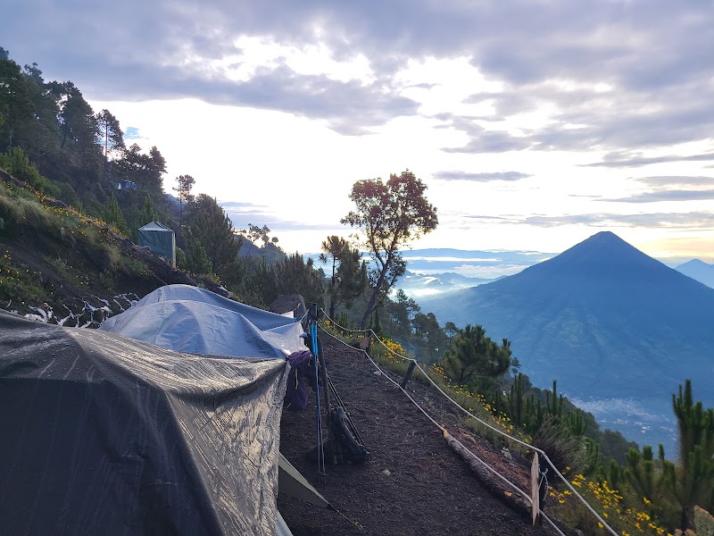 Camp de base de l'Acatenango – Flanc sud de l'Acatenango, Chimaltenango, Guatemala (photo 3)