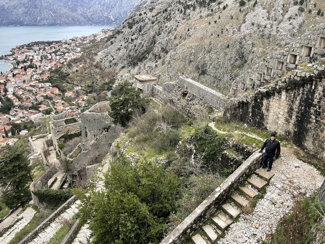 Forteresse Saint-Jean, les 1 350 marches – Tvrđava Svetog Ivana, Špiljari, Monténégro (photo 1)