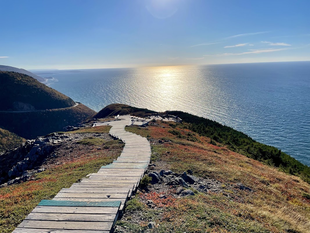 Parc national des Hautes-Terres-du-Cap-Breton – Centre d'accueil de Chéticamp, Cabot Trail, NS, Canada (photo 1)