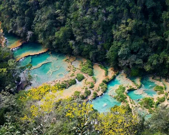 Semuc Champey et grottes de K'anba – Semuc Champey, Lanquín, Alta Verapaz (photo 1)