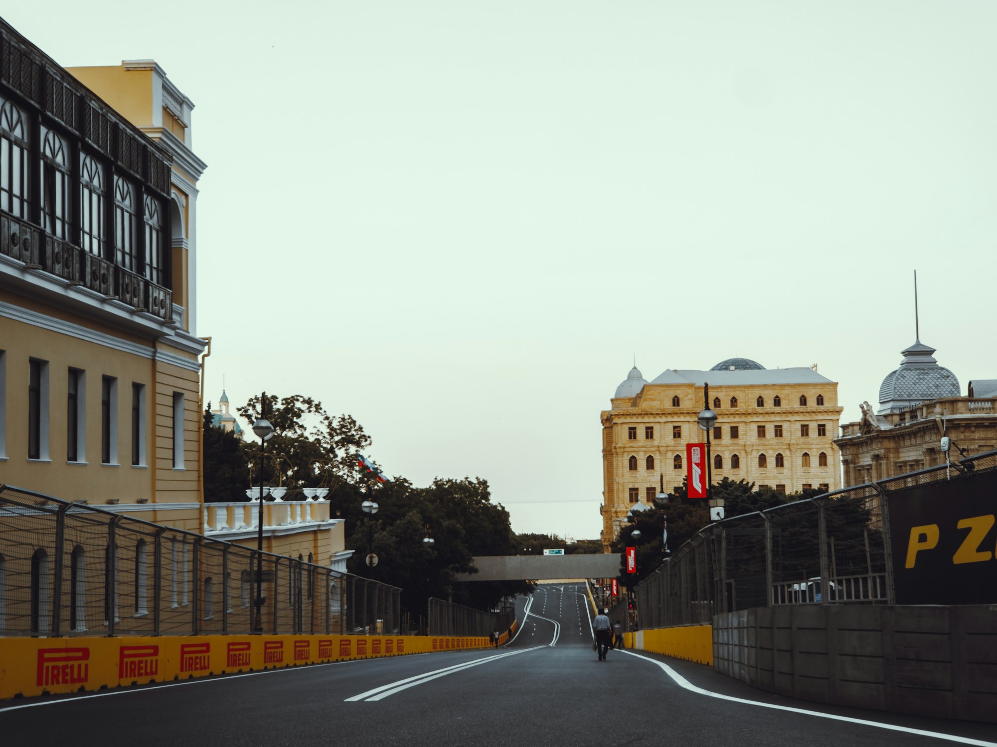 Circuit urbain de Bakou où se dispute le Grand Prix d'Azerbaïdjan de Formule 1