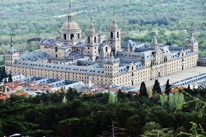 Real Monasterio de El Escorial en la Sierra de Guadarrama