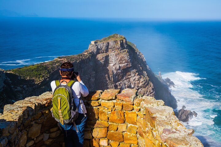 Guida privata davanti a Cape Point durante una visita tutto incluso a Città del Capo