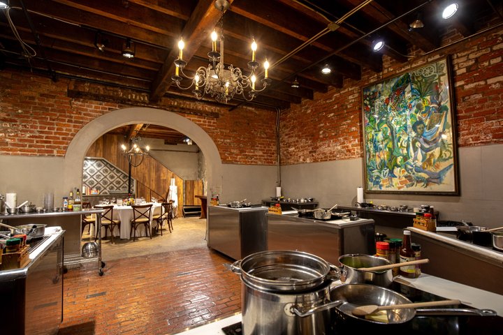 Creole dishes prepared during a cooking class in New Orleans