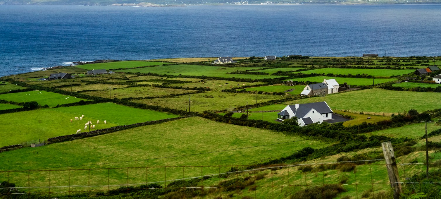 Coastal road on the Iveragh Peninsula