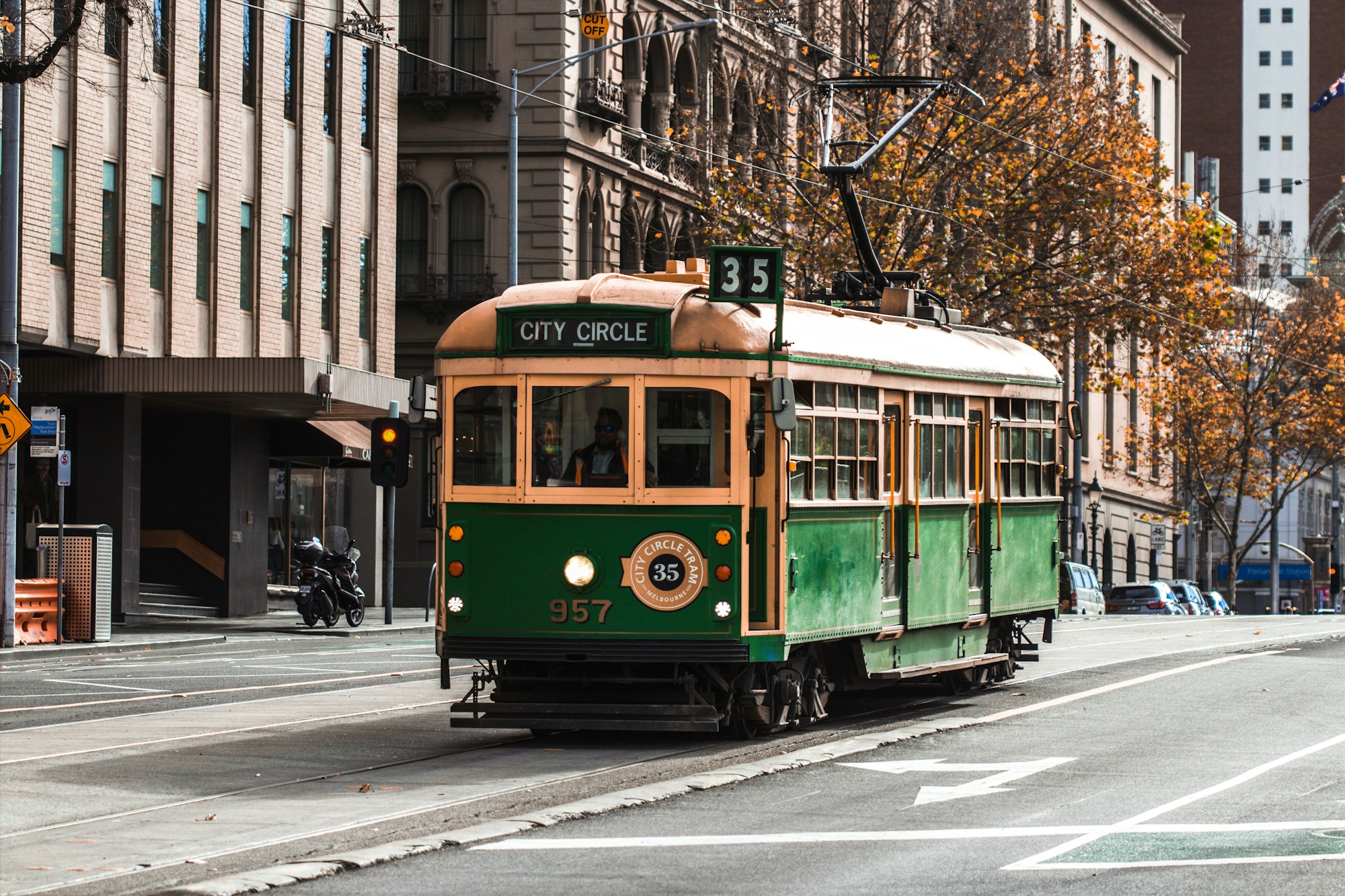Un tramway de Melbourne
