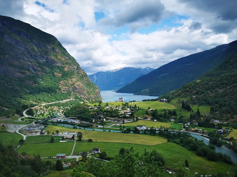 Brekkefossen, cascade au-dessus de Flåm – Brekkefossen, 5743 Flåm, Norvège (photo 2)