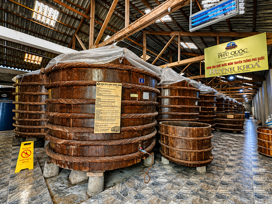 Fabrique de nuoc-mâm Huỳnh Khoa – Phú Quốc (photo 1)