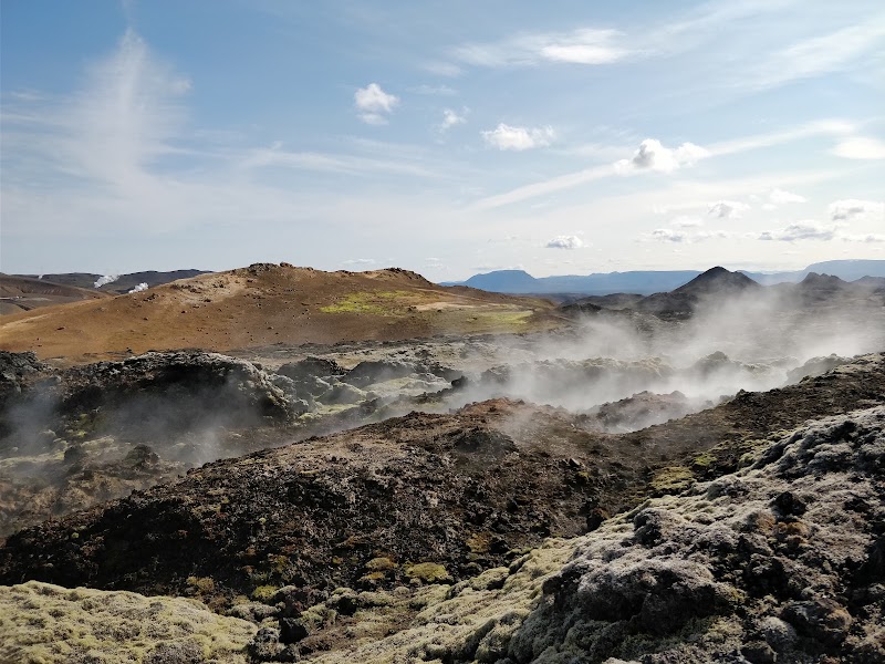Krafla : Leirhnjúkur et cratère de Víti – P698+97X, 660, Islande (photo 2)