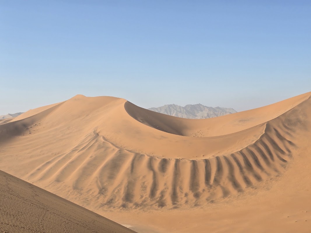 La dune d'Elim en fin d'après-midi – GQX9+8RJ, Sesriem, Namibie (photo 1)