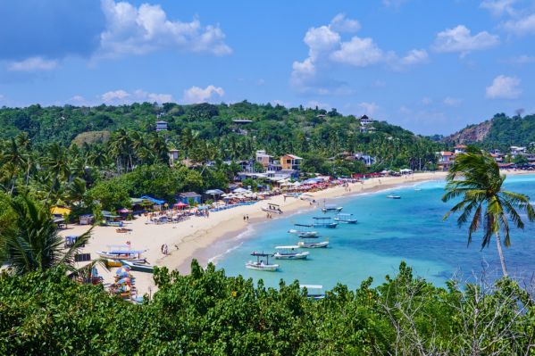 La plage d'Unawatuna – Galle, Sri Lanka (photo 2)
