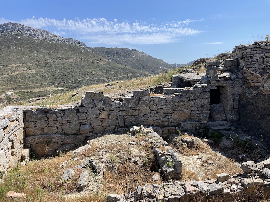 Les ruines de l'antique Minoa – Minoa, Katapola, Amorgos, Grèce (photo 1)