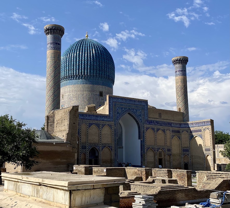 Mausolée Gour-Emir – Oqsaroy 1, Бўстонсарой кўчаси 1/4, Universitetskiy Boulevard, Samarqand, Samarqand viloyati, Ouzbékistan (photo 1)