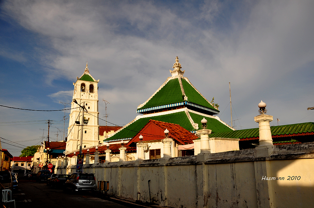 Mosquée de Kampung Kling – Jalan Tukang Emas, Melaka, Malaisie (photo 1)