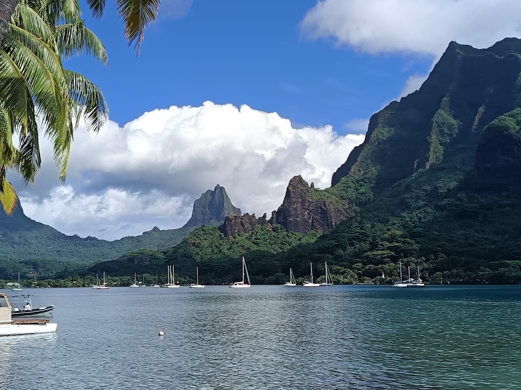 Panorama de Pao Pao – Panorama de Pao Pao, Moorea, Polynésie française (photo 1)