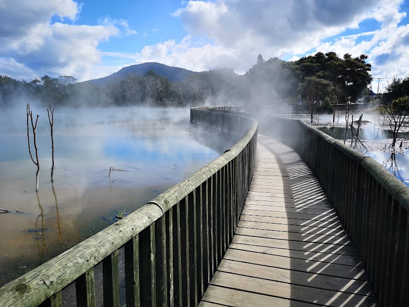 Parc Kuirau – Kuirau Park, Rotorua, Nouvelle-Zélande (photo 2)