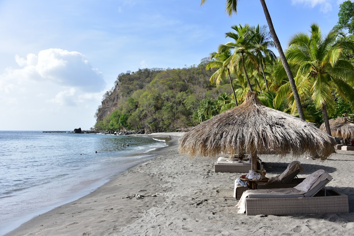 Plage d'Anse Chastanet – Anse Chastanet, Soufrière, Sainte-Lucie (photo 1)