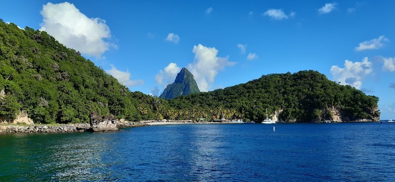 Plage d'Anse Chastanet – Anse Chastanet, Soufrière, Sainte-Lucie (photo 2)