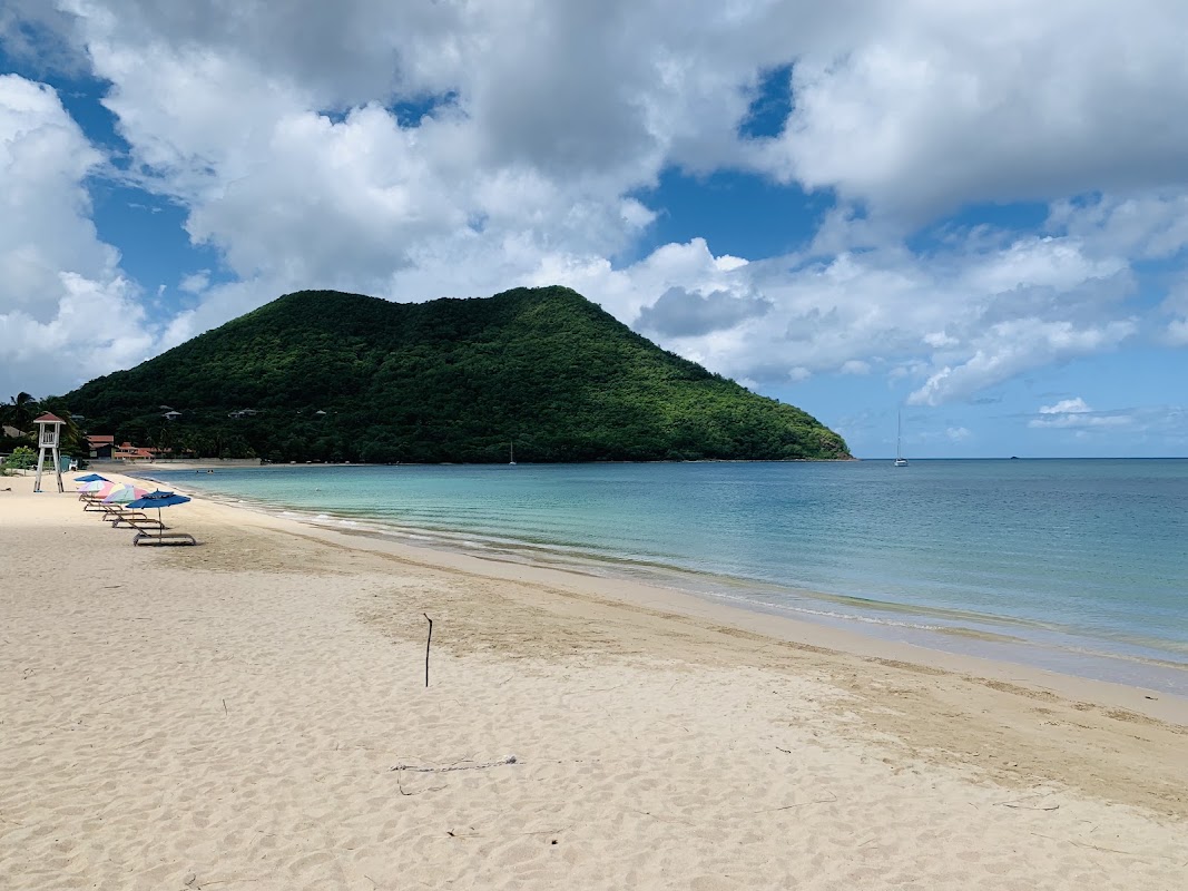 Plage de Reduit – Reduit Beach, Rodney Bay, Gros Islet, Sainte-Lucie (photo 1)