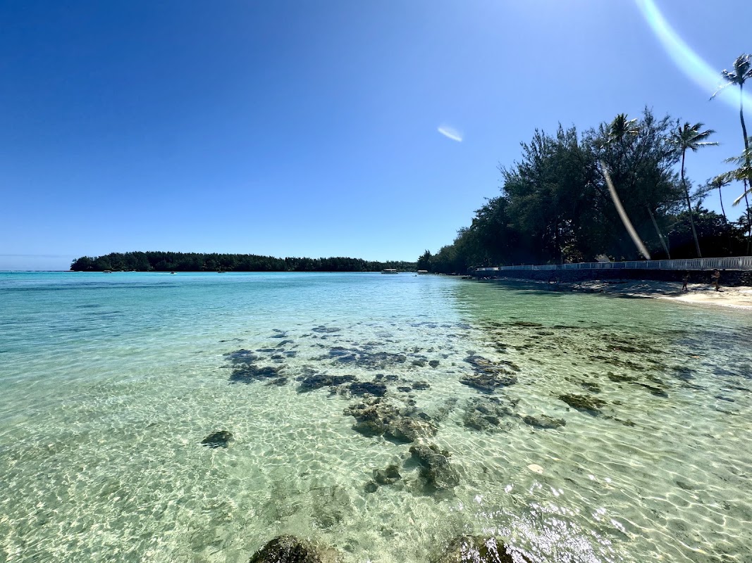 Plage publique de Tiahura – Plage publique de Tiahura, Moorea, Polynésie française (photo 1)