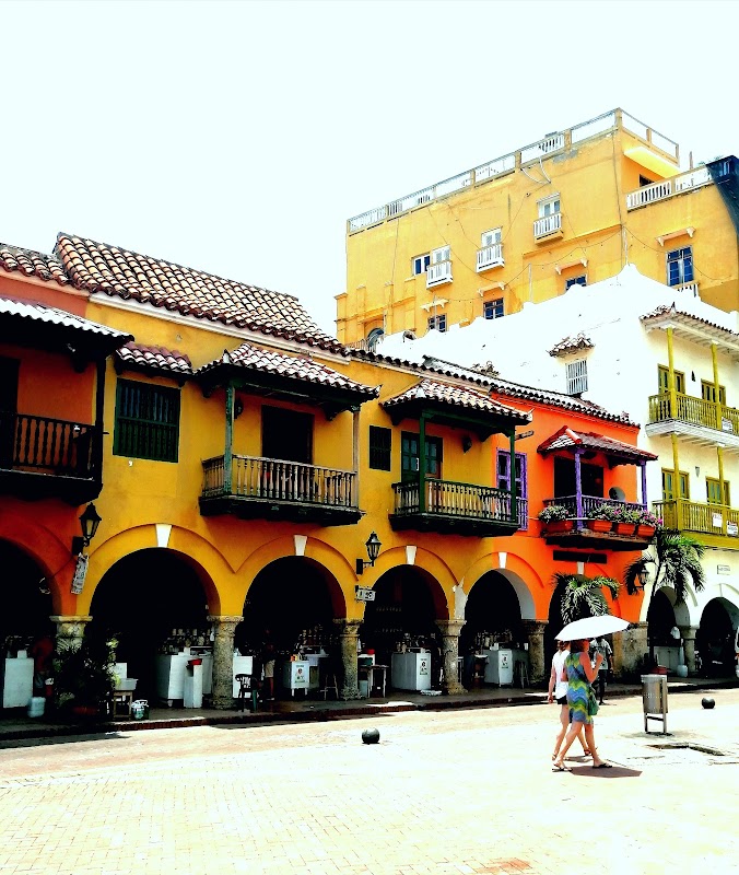 Plaza de los Coches et Torre del Reloj – Plaza de los Coches, Torre del Reloj, Carthagène des Indes, Colombie (photo 2)