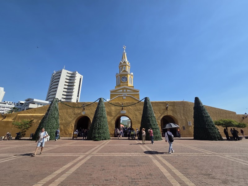 Plaza de los Coches et Torre del Reloj – Plaza de los Coches, Torre del Reloj, Carthagène des Indes, Colombie (photo 3)