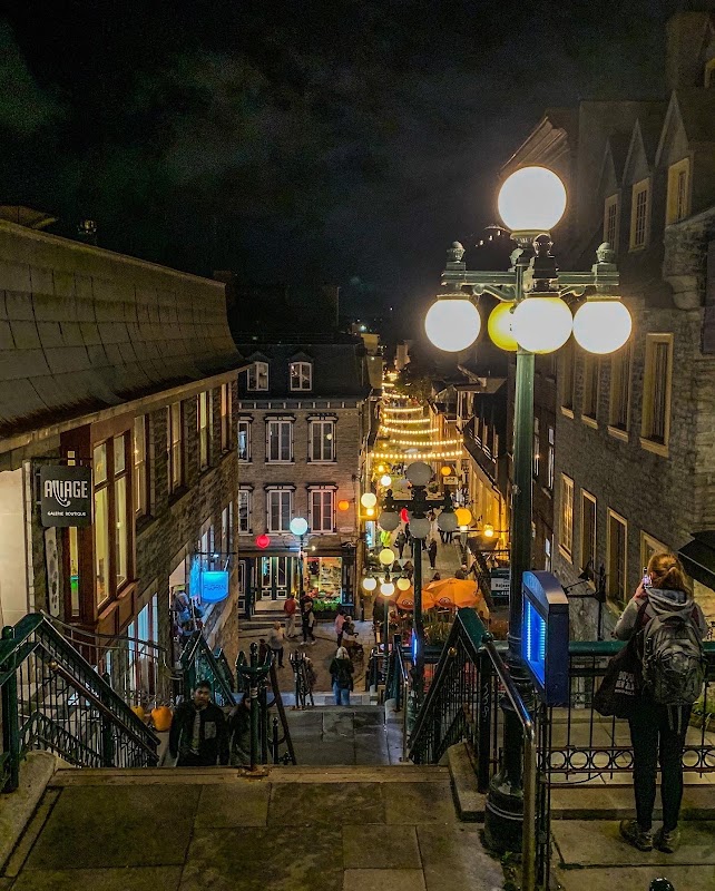 Quartier Petit-Champlain et place Royale – Quartier Petit-Champlain, escalier Casse-Cou, Québec, QC, Canada (photo 3)